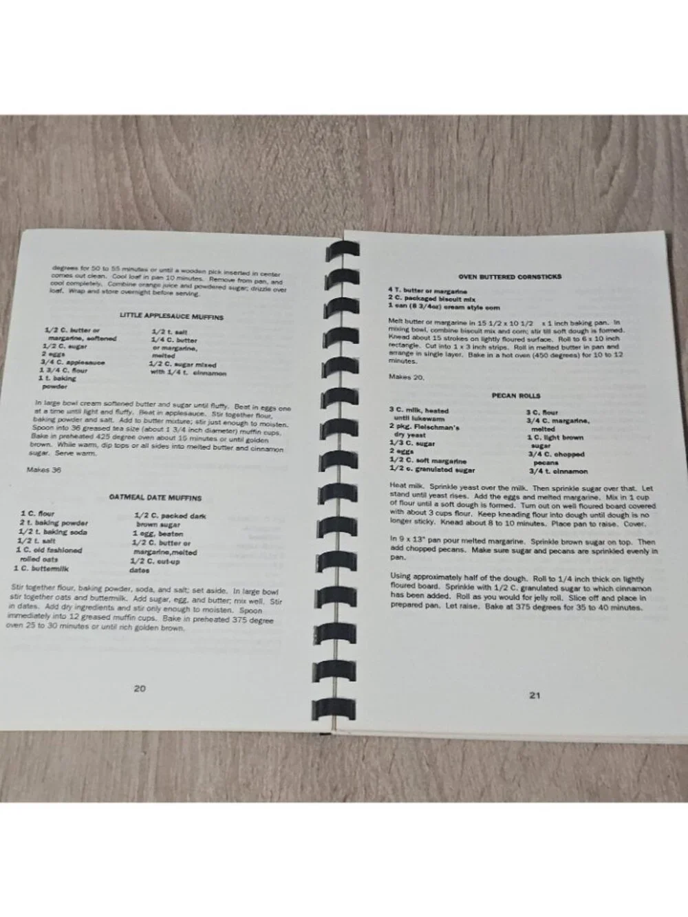 Mrs K's Classics Spiral Bound Cookbook Vintage